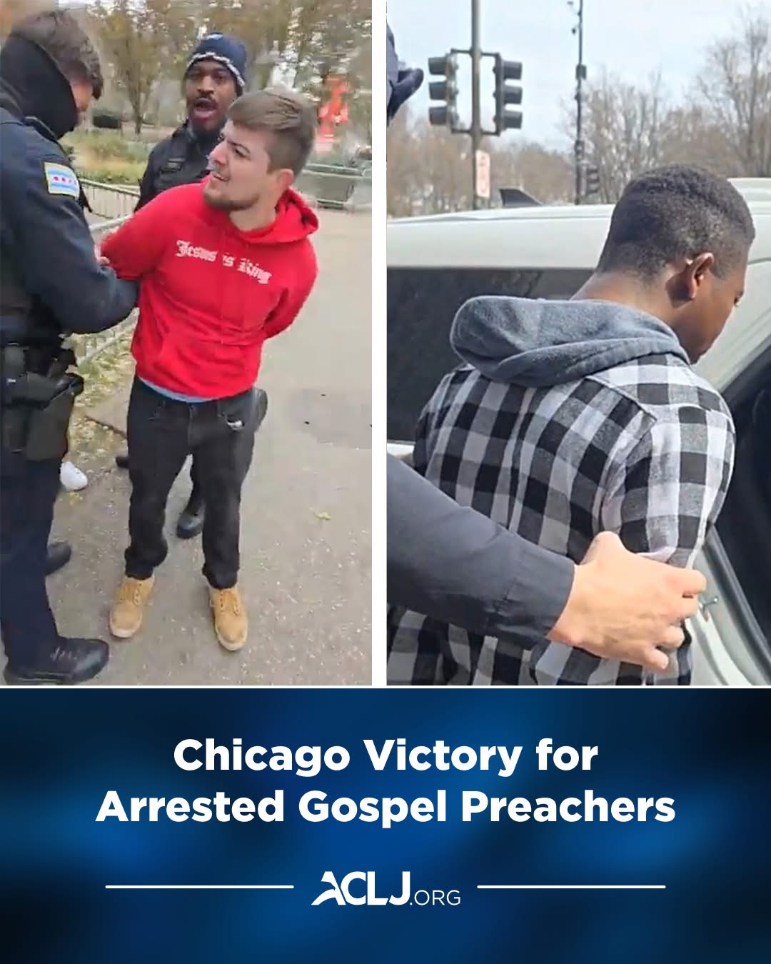 Thank You Jesus! The Truth prevails, we will continue to preach The Gospel on the streets of Chicago and beyond, in Jesus’ Name, amen! 🔥❤️